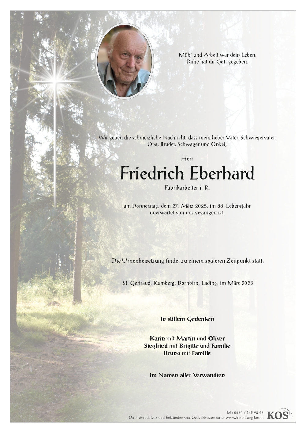Friedrich Eberhard